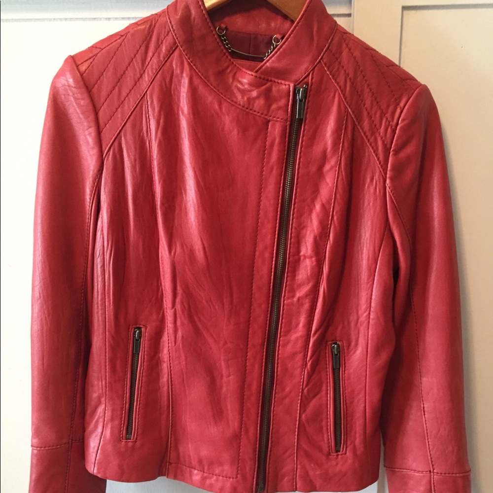 Genuine leather jacket